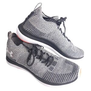 Under Armour Slingflex Rise Heather Gray Running Shoes Women's 10 **No Insoles**